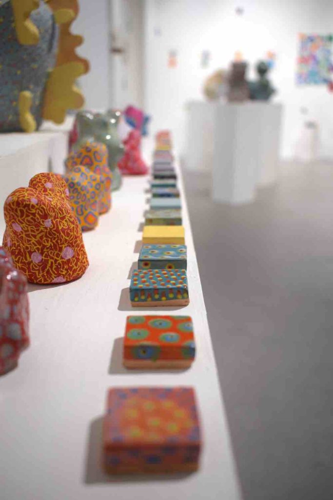 Artist Benevolent Fund exhibition, installation view, Loughborough University Gallery