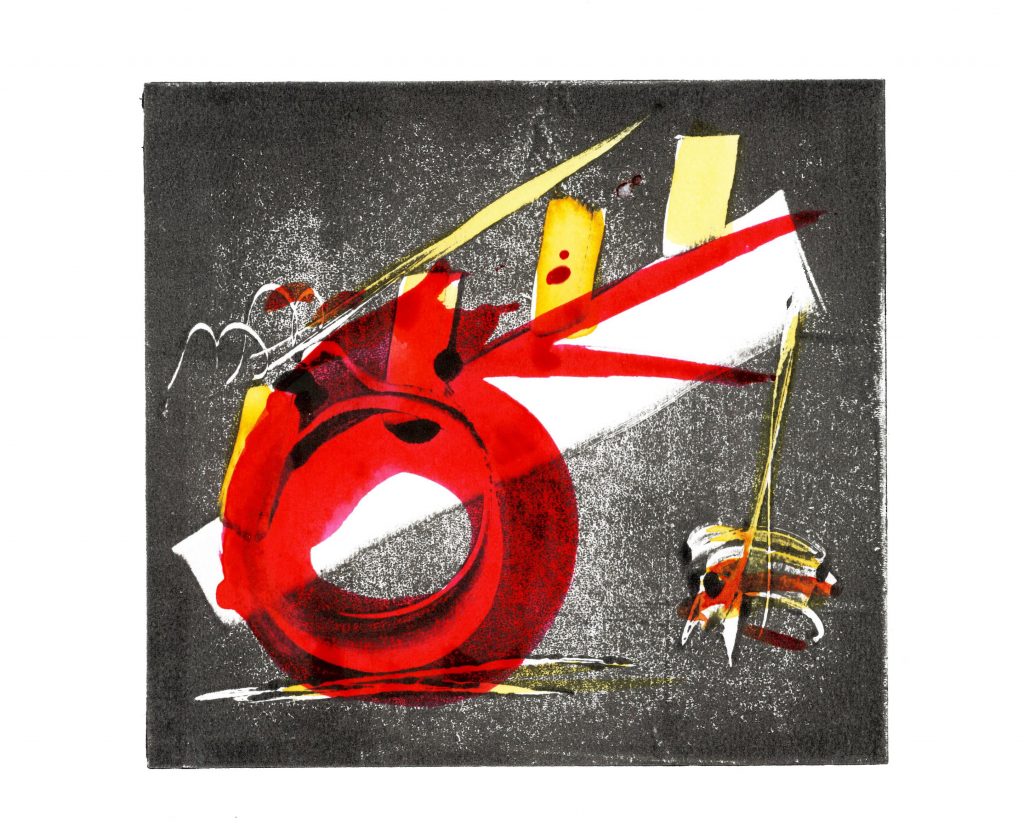 Feral Pigeons under Lancaster Road Bridge by Lucy Stevens