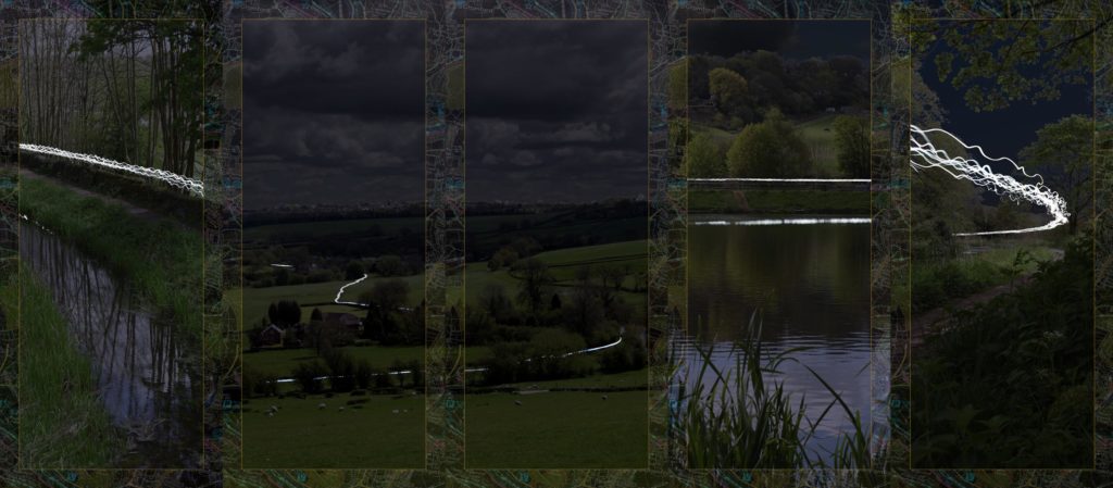 Night Vision (nocturnal walk along the Cromford Canal), 2012