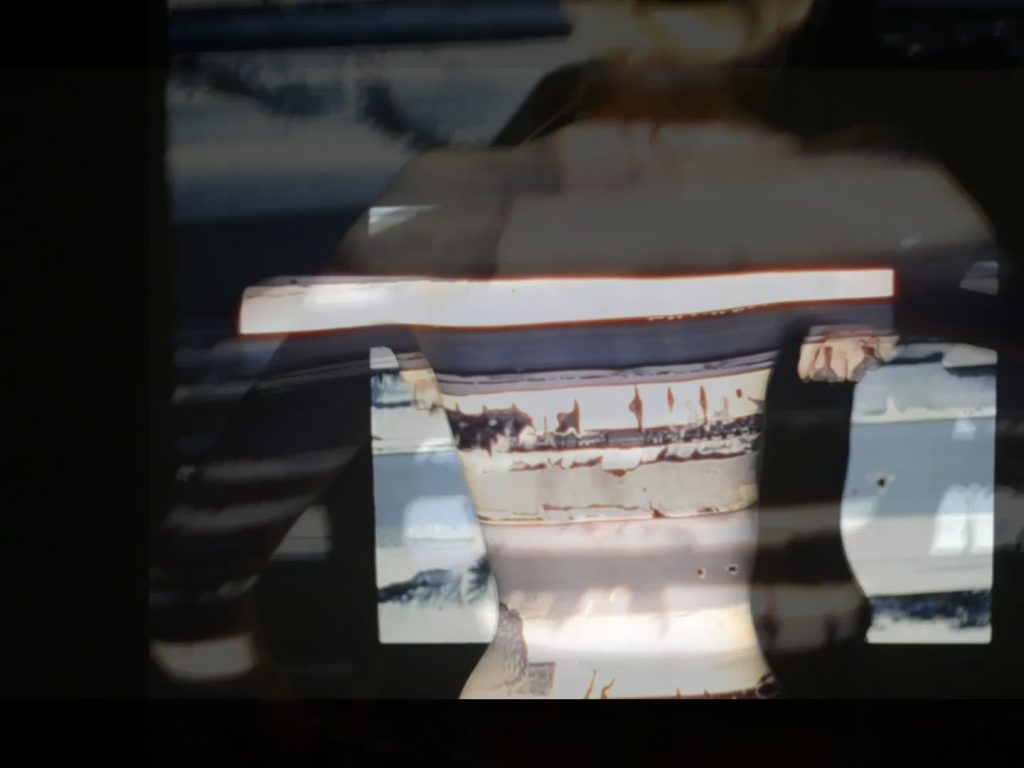 Sam Metz_Analogue Glitch and Linear Distortion of the Body Still