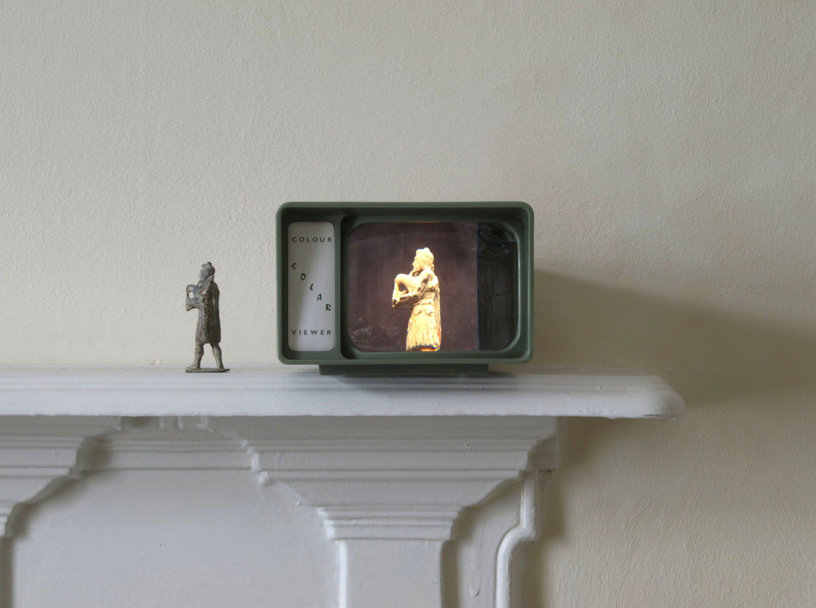 Lesley Farrell, Two Pipers, from the series Projections, 2012