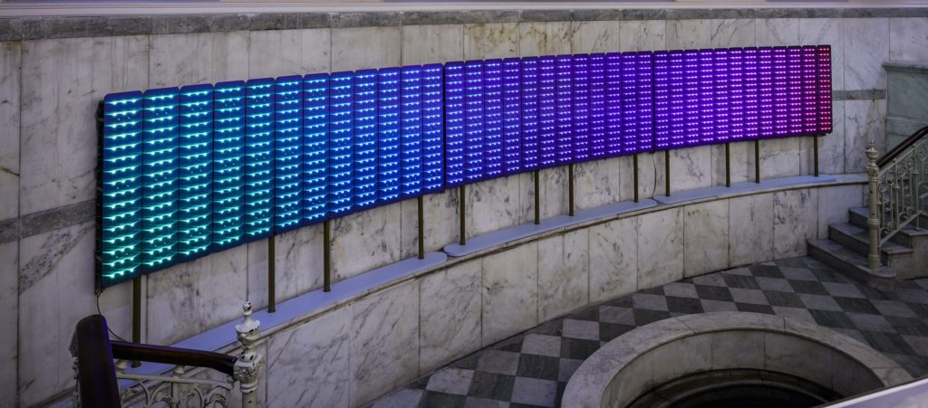 Passage, Buxton Pump Room, 2019