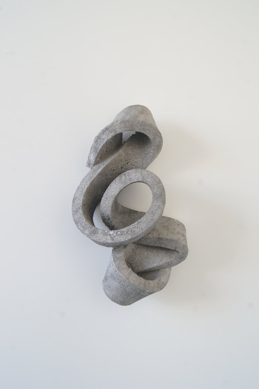 Work in aluminium produced as part of Pangaea Sculpture Production Award- Residency with Lockbund Sculpture Foundry