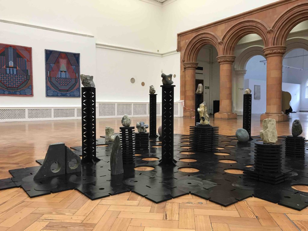 The Scholar Stones, installation view, 2020. Holden Gallery, Manchester. Photo: courtesy the artist