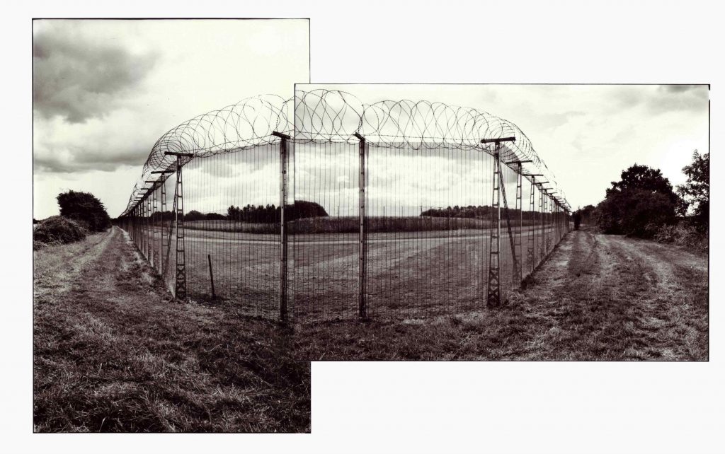 Michael Sanders, Fence and Bridleway RAF Molesworth, 2013