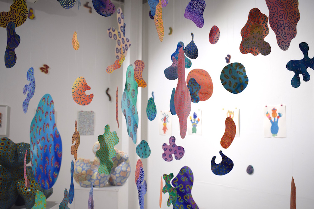 Artist Benevolent Fund exhibition, installation view, Loughborough University Gallery