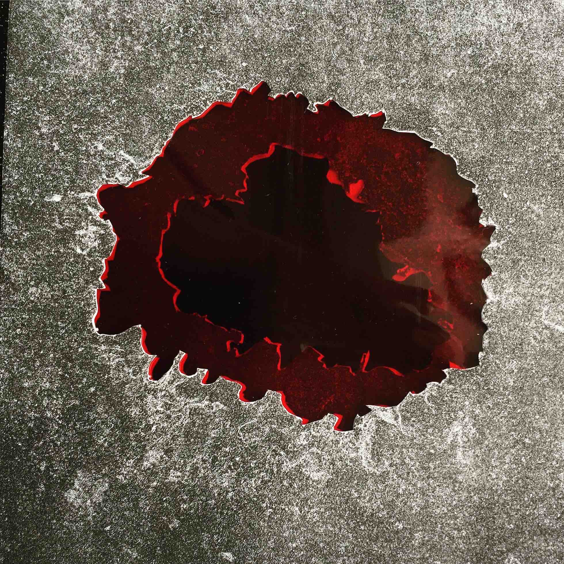 Sophie Cero, page from w/hole (Fermynwoods) (artist book)