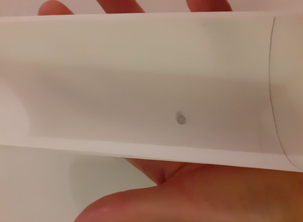 I'm showing you a drawing (2020). Performance to camera