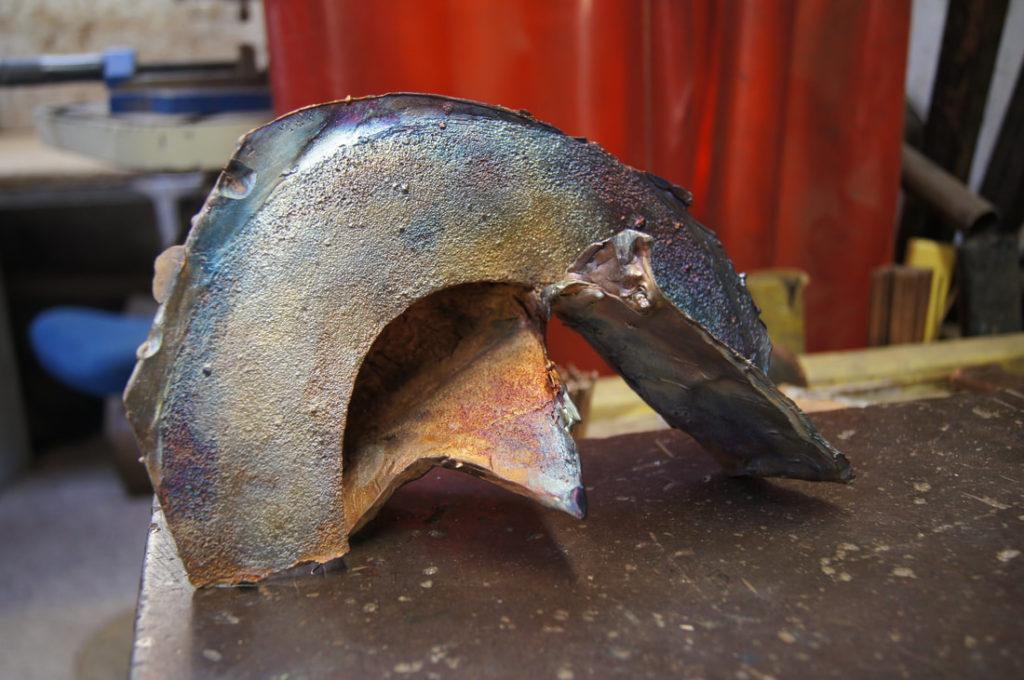 Work in progress, produced as part of Pangaea Sculpture Production Award- Residency with Lockbund Sculpture Foundry