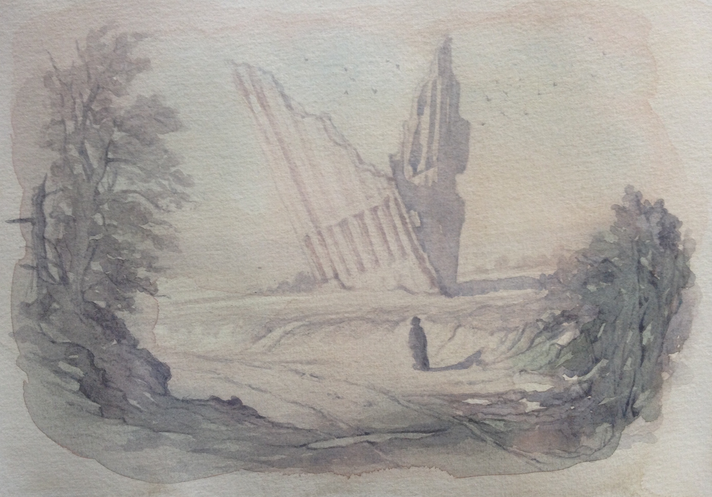 Landscape With Angular Unconformity