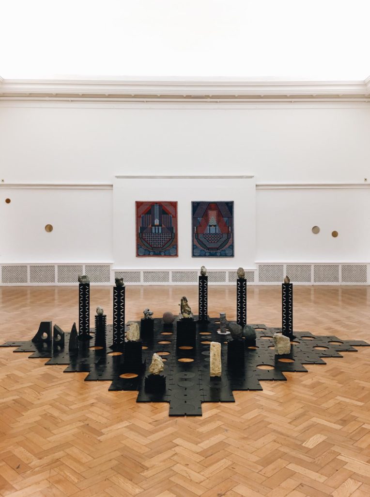 The Scholar Stones, installation view, 2020. Holden Gallery, Manchester. Photo: Lauren Steeper