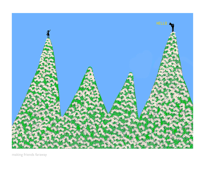 People on mountain top