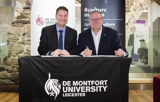 Memorandum of Understanding links ACE with De Montfort University