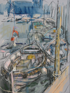 Boats at Blakeney, Susan Sansome