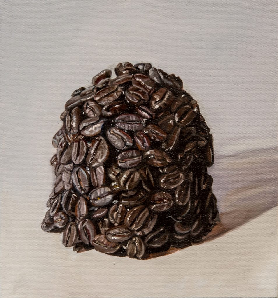 Claire Jarvis, Systemic (study #5), oil on canvas, 2016