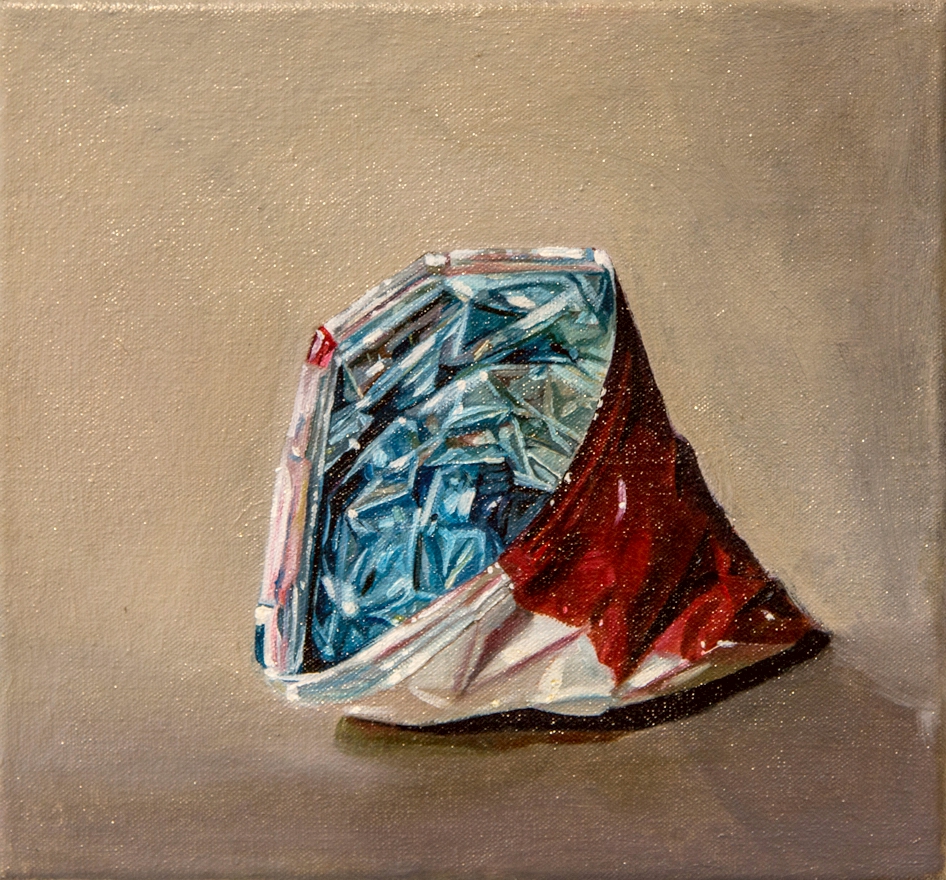 Claire Jarvis, Systemic (study #1), oil on canvas, 2015