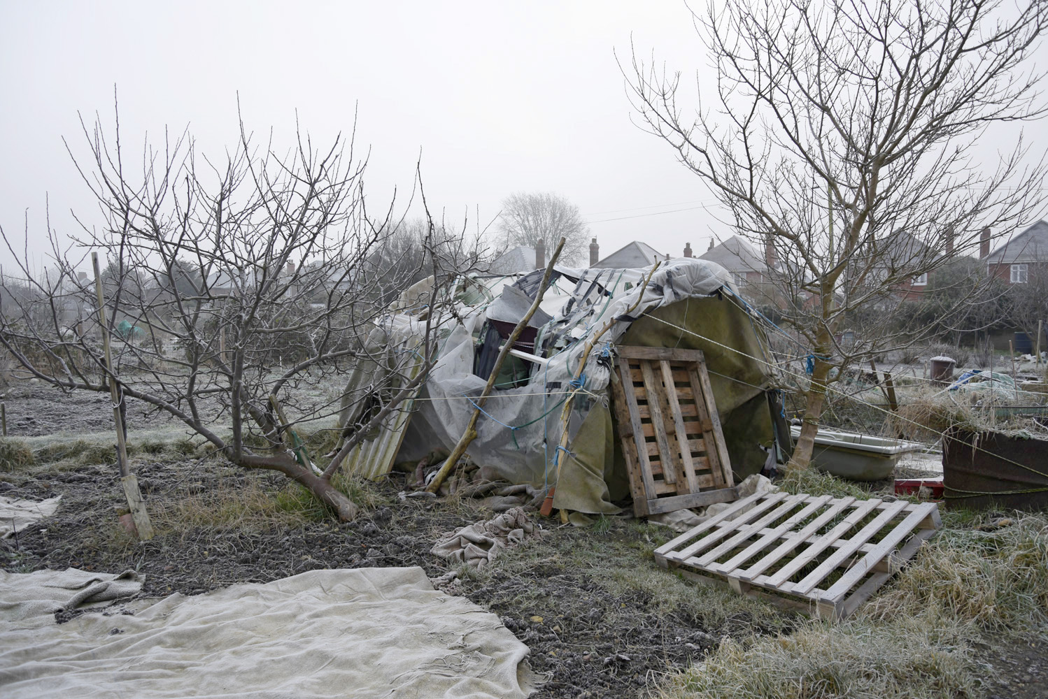 Lesley Farrell, Shack, from the series Allotment Architecture, 2017