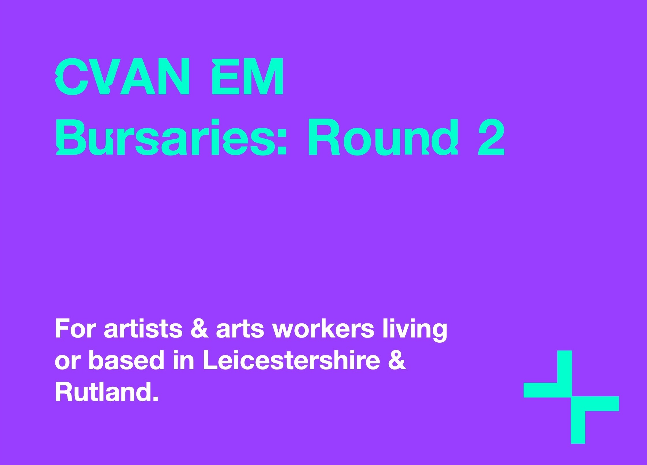 CVAN EM Bursaries: Round 2