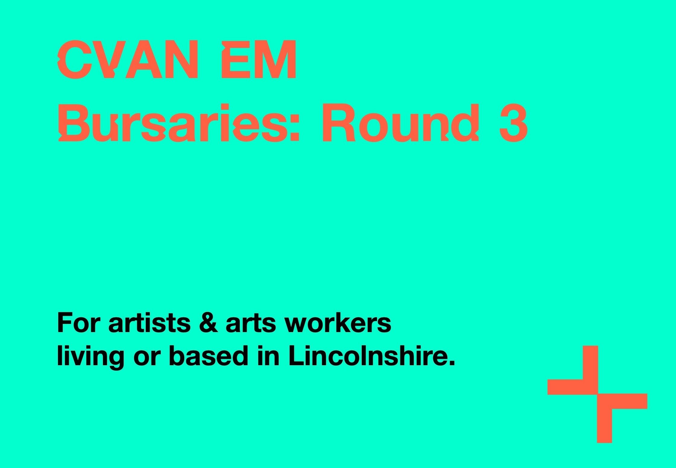 CVAN EM Bursaries: Round 3